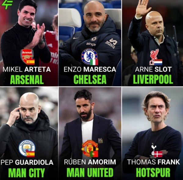 刺激！BIG6帅位清点！瓜塔争冠，阿马下课，斯洛特弗兰克心劳意攘